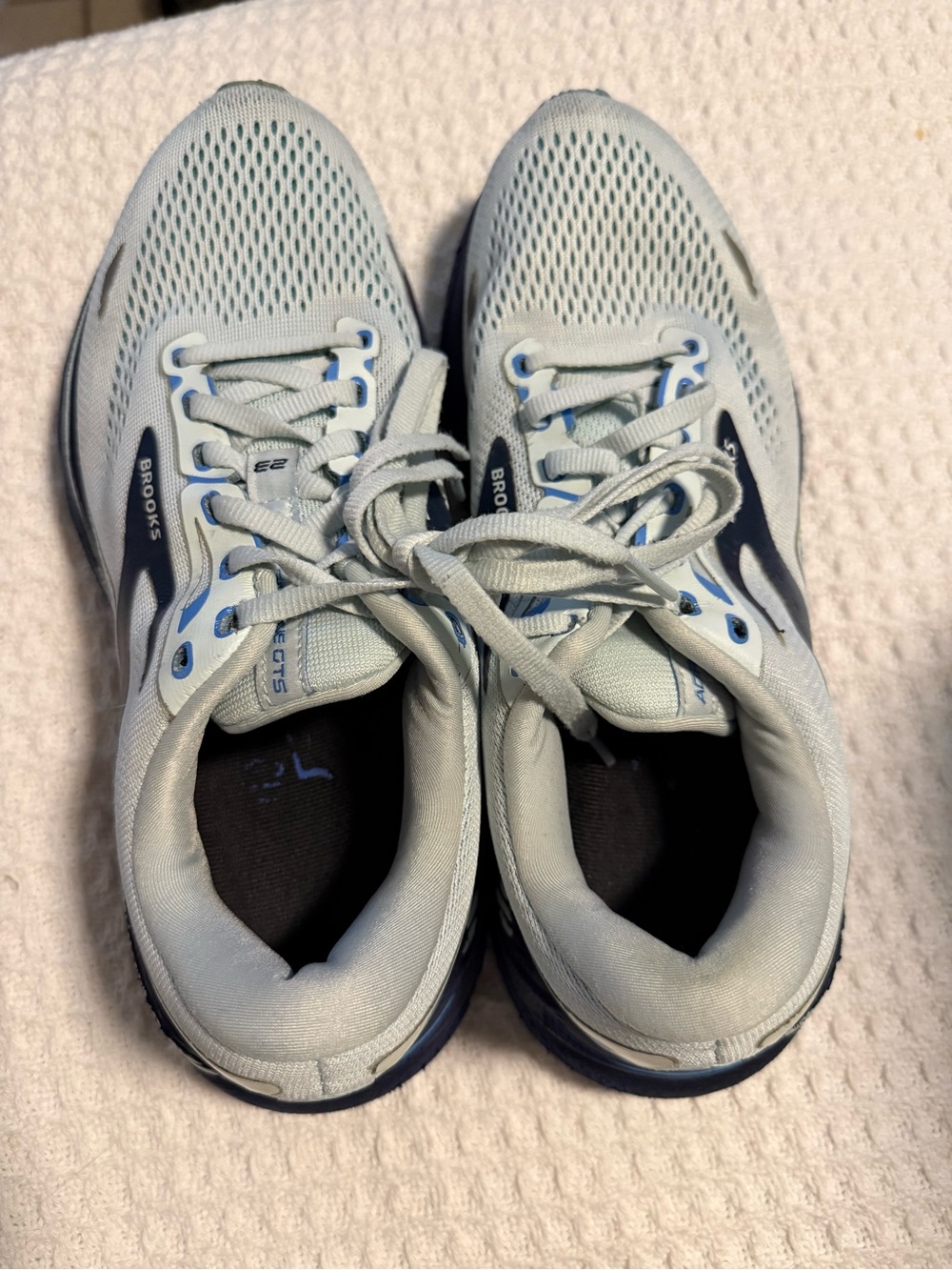 Brooks Adrenaline GTS 23 Running Shoes Women’s 9.5B Blue Gray Athletic Sneakers - Picture 8 of 9